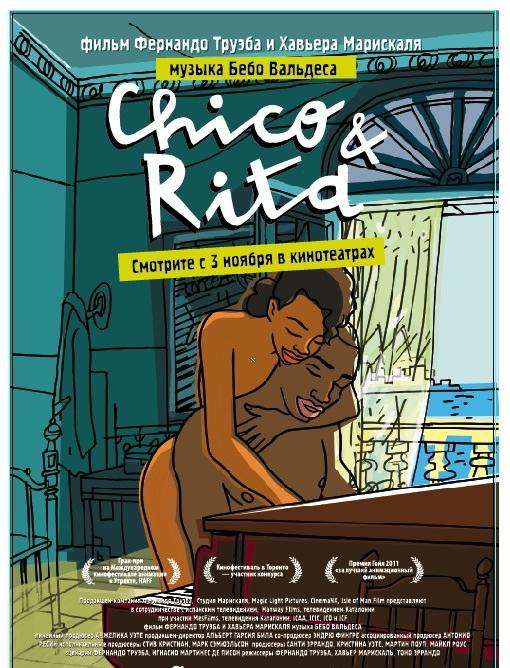 Чико и Рита мультфильм (2010)