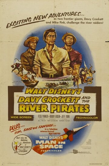 Дэви Крокетт и речные пираты / Davy Crockett and the River Pirates / 1956